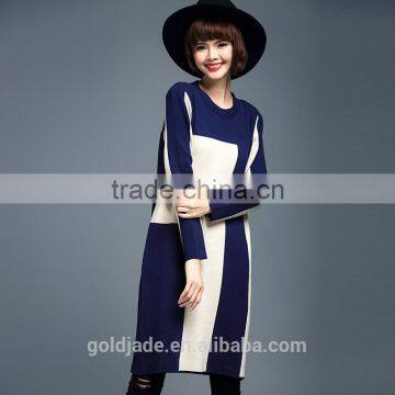 Women Dress Model Women Fancy Dress Cashmere Sweater photo-3