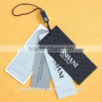 2017 China Custom Jeans Plastic Hang Tag With String photo-4