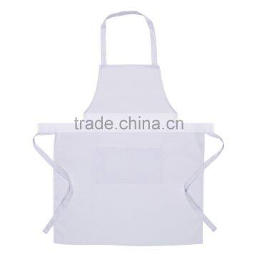 100% Cotton White Long Work Apron for Doctors photo-3