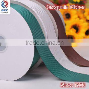 Gift packing Polyester Grosgrain Ribbon