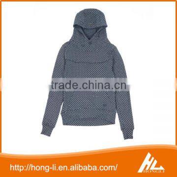 OEM custom latest design cheap 100% cotton plain sweatshirt for women