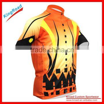 Soft and Cool Mesh Material Cycling Jersey Men photo-4
