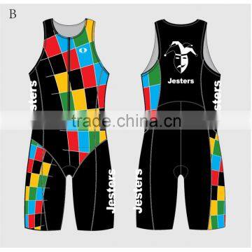 2017 Hot unisex triathlon suit manufacturers