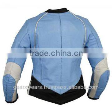 Womens Leather Motorbike Jacket photo-2