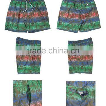 Overoll Print 4 -way Stretch Men's Shorts photo-6