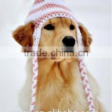 Ponpon Muffler Knit Pet Clothes For Dog Hat Dog Product photo-4