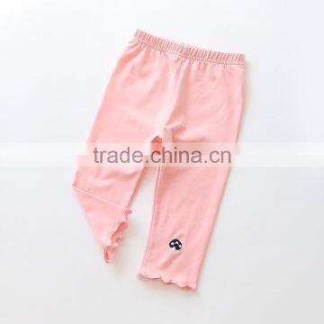 Wholesale Fashion Designer Cotton Spandex Girls Ruffle Pants and Kids Dress photo-3