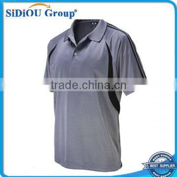 Promotional 100% Breathable Polyester Mens Polo Shirt