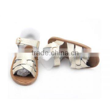 Hot Summer Shoes Cow Leather Flat Sandals for Ladies Pictures photo-2