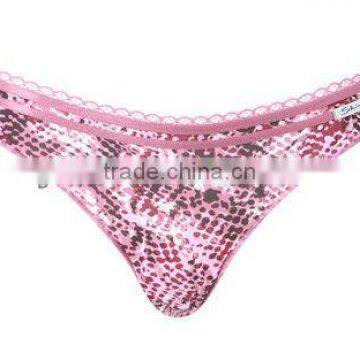 Women Printing Bra & Camisole & Panty Underwear Set photo-3