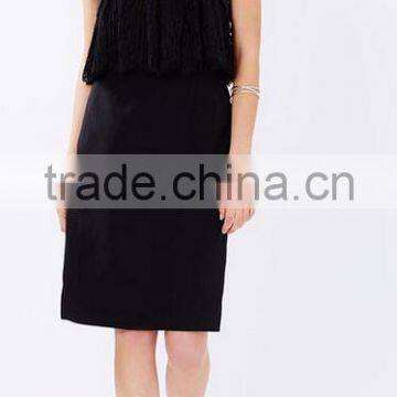 Runwaylover EY2200D New Design 2017 Ladies Fashion Lace Tassel Casual Dress photo-4