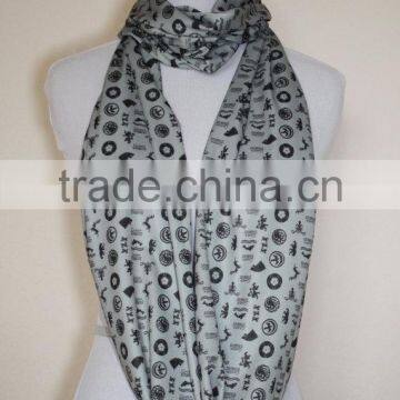 Game of Thrones, Winter is Coming Infinity Scarf for Gals, EXTRA LONG photo-5