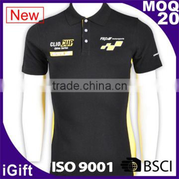 ISO9001/BSCI factory dri fit golf polo bulk polo shirts