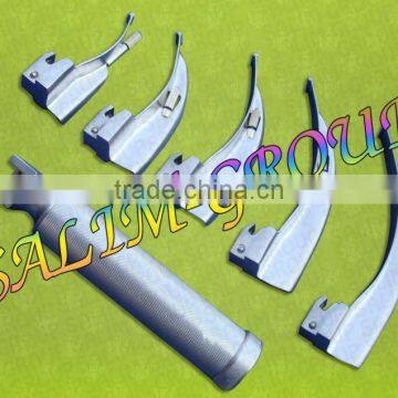 FIBEROPTIC LARYNGOSCOPE SET EMT Anesthesia INTUBATION