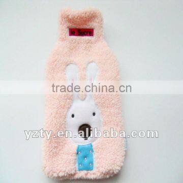 plush hot-water bottle cover &animal shaped plush hot-water bottle cover
