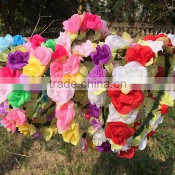 Wholesale decoration floral hoop , Christmas garland , wreath for headwear M5040815