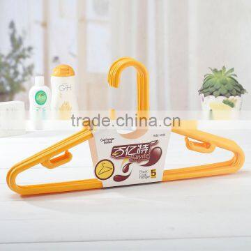 Plastic Colorful Clothes Hanger,wholesale