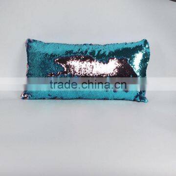 2017 Magic Sequins Mermaid Pillow Cover /Reversible Sequin Fabric Color Changing Pillow photo-4