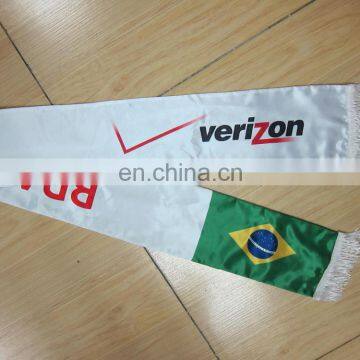 Custom made promotion gift muffler scarf for supporters trade assurance supplier