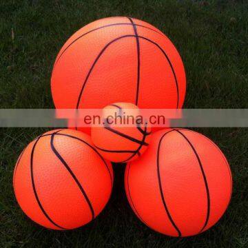 Promotional pvc cheap basketballs for children