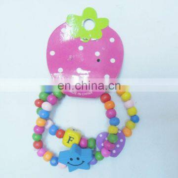 printed starfish beaded bracelet for kids