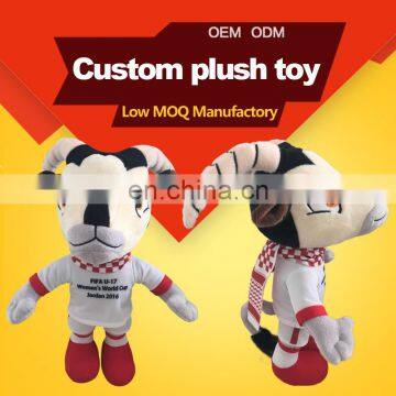 OEM/ODM Custom Plush Toy Stuffed Customized Mascot Manufacturer Low MOQ