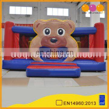 Kids garden yard inflatable toy inflatable bear bouncer for sale