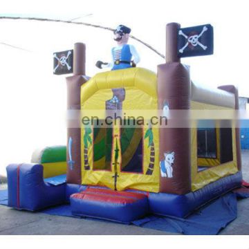 Inflatable bouncer Slide,pirate Jumper Slide,