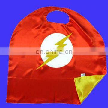 China factory derictly kids halloween cape dresses with flash logo