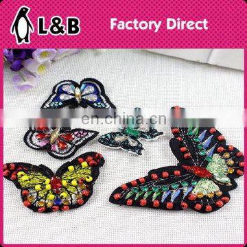 2017 DIY Iron On/sew-on Animal Embroidery Appliques With Sequins/beads Embroidered Slim Patch photo-5