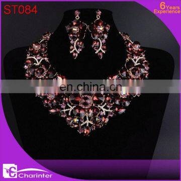 African Jewelry Sets Wedding Beautiful Jewelry Set Crystal Jewelr Sets photo-3