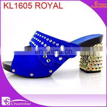 Wholesale Africam Cheap Shoes Slipper Ladies Shoes Guangzhou Slipper Ladies photo-5