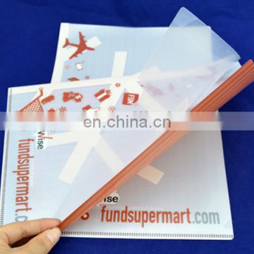 high quality factory price custom plastic file folder a4