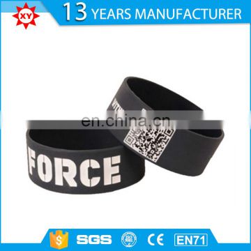 2016 Custom Embossed Logo Rubber Wrist Bands photo-4