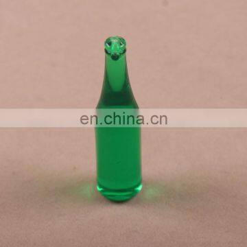 China factory supply beer shaped bottle shape keychain