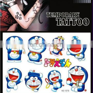 Cartoon decorative body temporary tattoo sticker