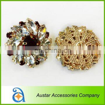 Fashion Crystal Jewelry Rhinestone Button for Wedding