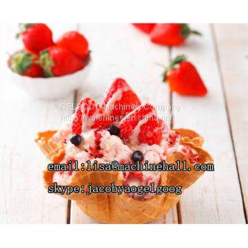 Full Automatic Waffle Bowl Production Line|Ice Cream Cone Machine photo-2
