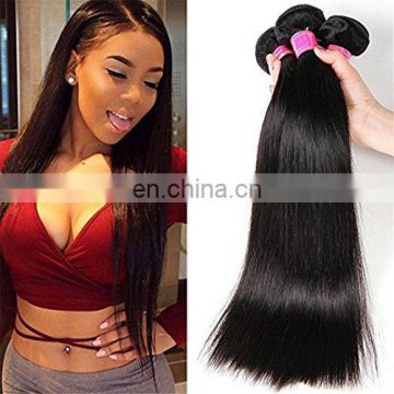 Virgin hair cuticle aligned hair silky straight hair weave