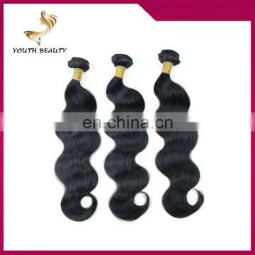 TOP QUALITY VIRGIN REMY HAIR UNPROCESSED HAIR WEFT IN BODY WAVE FROM CHINA