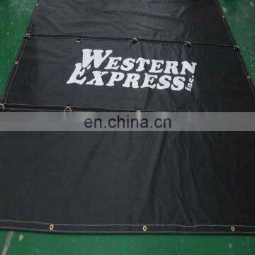 High quality Vinyl 24'x27'+10'x8' PVC Lumber Tarp