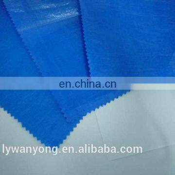 uv stabilized heavy duty 180gsm blue HDPE plastic tarpaulin sheet