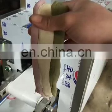 Stainless steel automatic wonton/dumpling skin machine roti chapati wrapper making machine