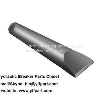 Toyo rock drill hammer Metallurgy distributor assembly steel chisel Moil point THBB50,THBB51,THBB71,THBB101,THBB201,THBB301,THBB1401,THBB1400,THBB1600,THBB2000