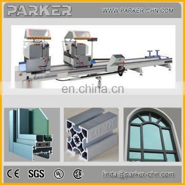 Sales Service Provided Aluminum Door Window Semi Auto Double Head Cutting Saw Machine
