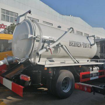 BEIBEN North Benz 8cbm To 12cbm Cubic Meter Vacuum Sewage Suction Truck Septic Tanker Truck Based on Mercedes Benz Technology photo-3