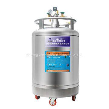 self-pressurized liquid nitrogen container ydz-10 ~ 1000l stainless steel storage cryogenic tank