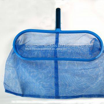 Swimming pool plastic leaf skimmer, swimming pool cleaning equipment