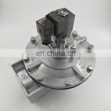 G2" right angle diaphragm valve AC220V / DC24V DMF-Z-50S GOYEN type pneumatic pulse solenoid valve aluminum alloy