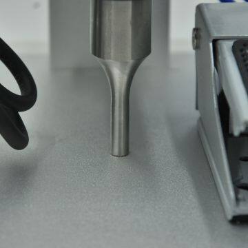 35k 800w Ultrasonic Spot Welding Machine For 3 Ply Face Mask Ear Loop photo-3